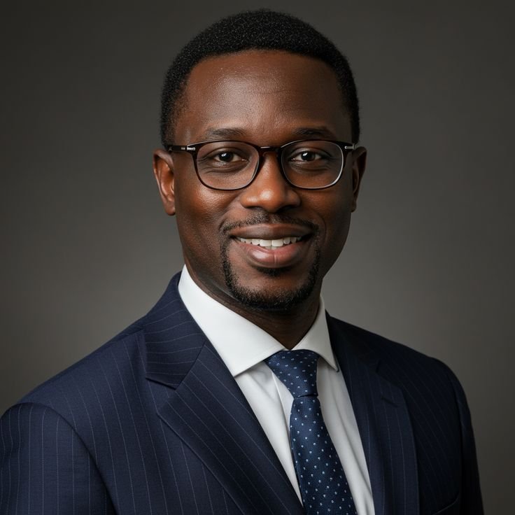 Head‑and‑shoulders portrait of Alex Deal wearing professional attire against a plain background.